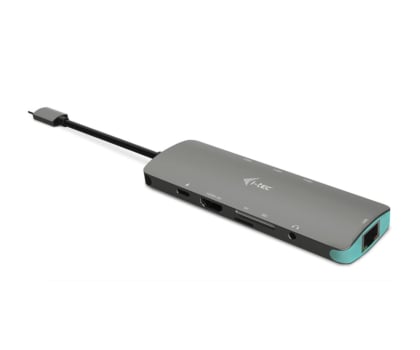 Stacja dokująca do laptopa i-tec USB-C Metal Nano Dock 1x HDMI 4K LAN Audio PD 100W